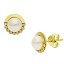 Pendientes de oro 18k con perla